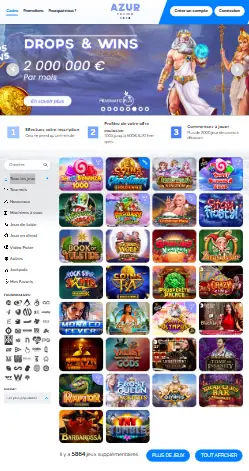 l'application et l'interface Nevada Win Casino