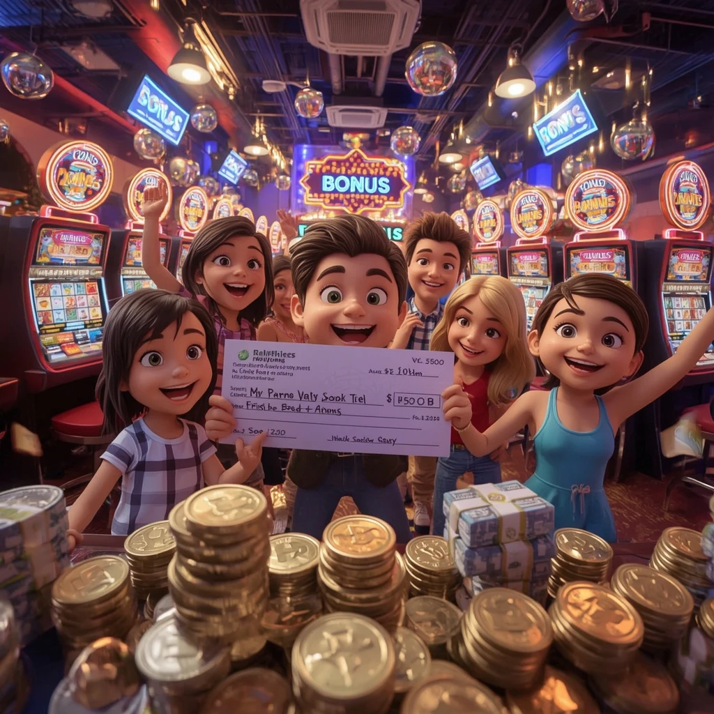 bonus dans les mains d'un homme au casino NEVADA WIN CASINO