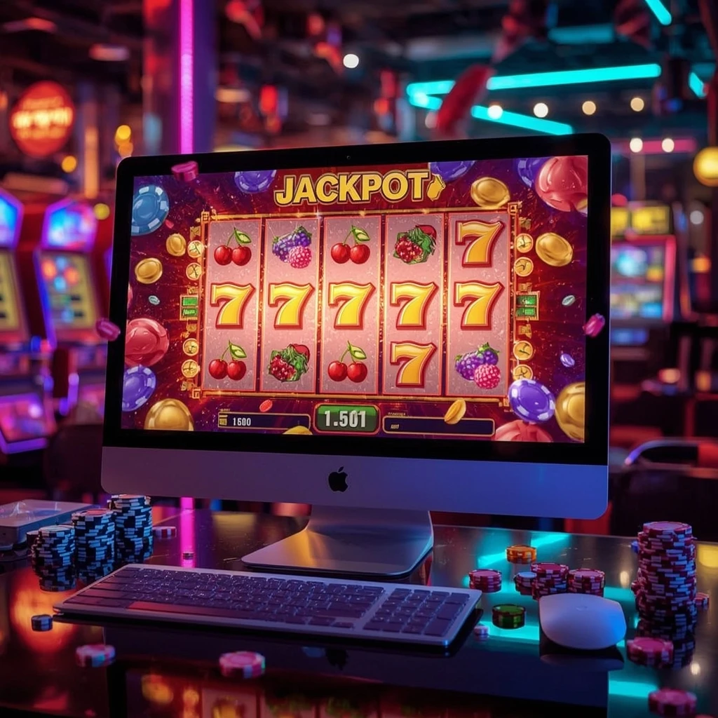 slots sur le moniteur NEVADA WIN CASINO